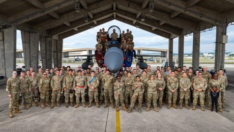 The Last U.S. Air Force F-15C Prepares to Leave Kadena