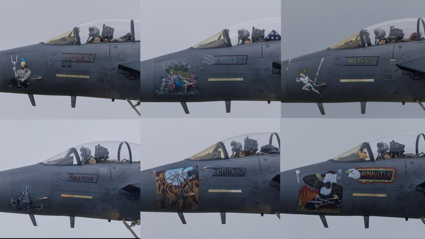 Nose arts F-15E