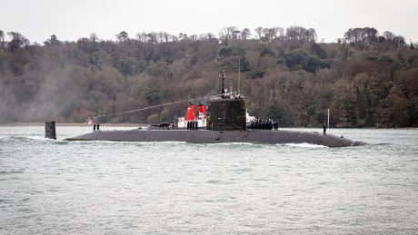 Final Trafalgar Class Submarine HMS Triumph Returns Home for Decommissioning