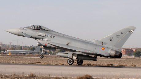 Eurofighter Typhoon Flies with E-Scan Radar for the First Time