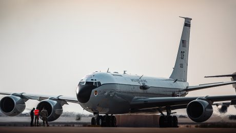 U.S. Air Force Releases Photos Of WC-135 ‘Nuke Sniffer’ Deployment to Middle East