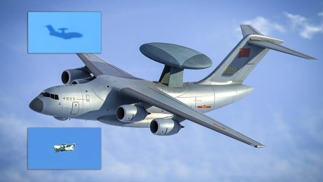 First Photos of Chinese KJ-3000 AEW Aircraft in Flight Emerge Online