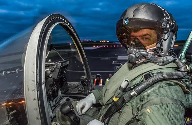 Eurofighter Striker II helmet