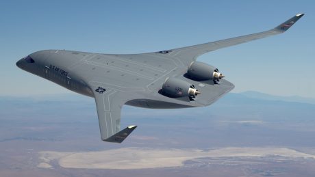 U.S. Air Force Tests “Pathfinder” Subscale Model of Blended-Wing Body Jet