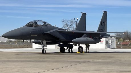 First Operational EPAWSS-Equipped F-15E Strike Eagles Delivered to RAF Lakenheath