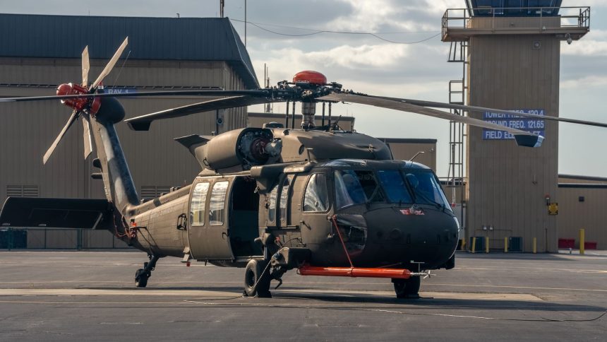 UH-60 Black Hawk T901 engine test