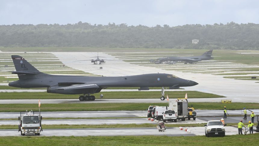 B-1B BTF 25-1 Guam