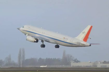 A320 ATRA first flight ECRS Mk1