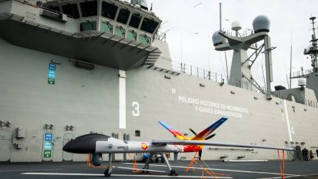 Airbus, Navantia to Explore SIRTAP UAV’s Flight Operations from Spanish Juan Carlos I Carrier