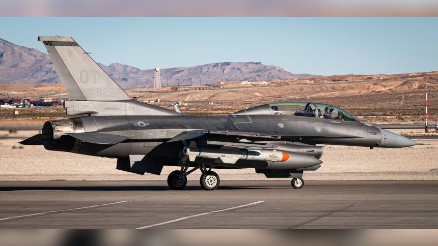 USAF Tests Harpoon F-16