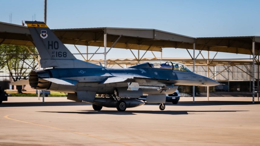 Last US F-16 Sortie Luke AFB