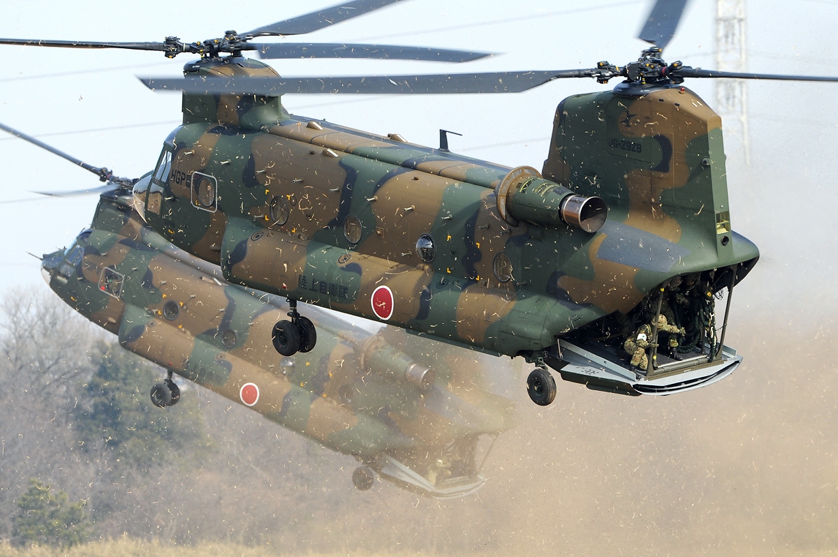 JSDF Orders 17 CH-47 Block IIs as Part of Helicopter Fleet Modernization