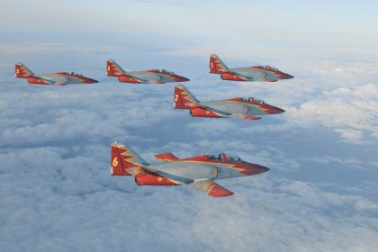 Patrulla Aguila from C-101 to PC-21