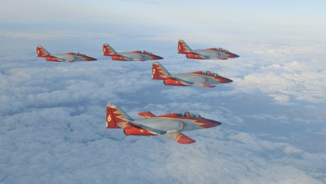 Patrulla Aguila from C-101 to PC-21