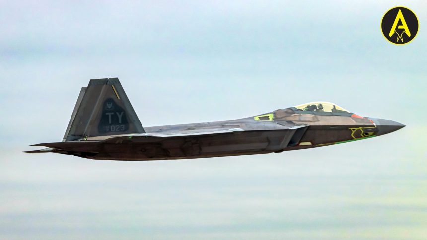 F-22 landing mishap