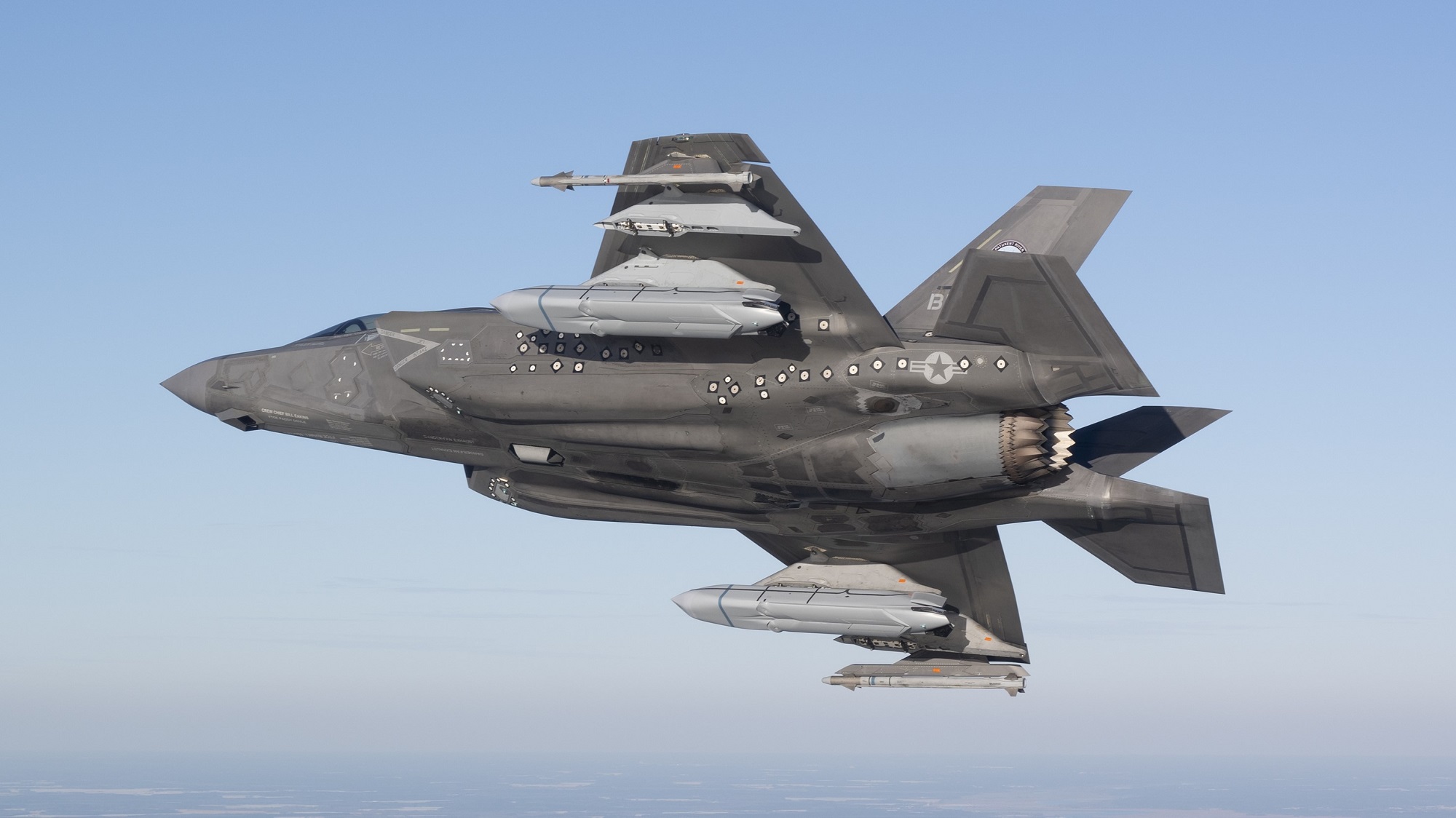 F-35B Completes First Test Flight with AGM-158C Long-Range Anti-Ship Missile