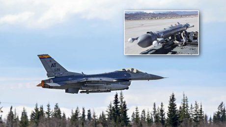 USAF Testing Angry Kitten EW Pod on C-130 as F-16 Integration Progresses