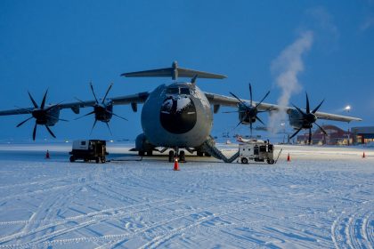 French A400M Arctic Operations