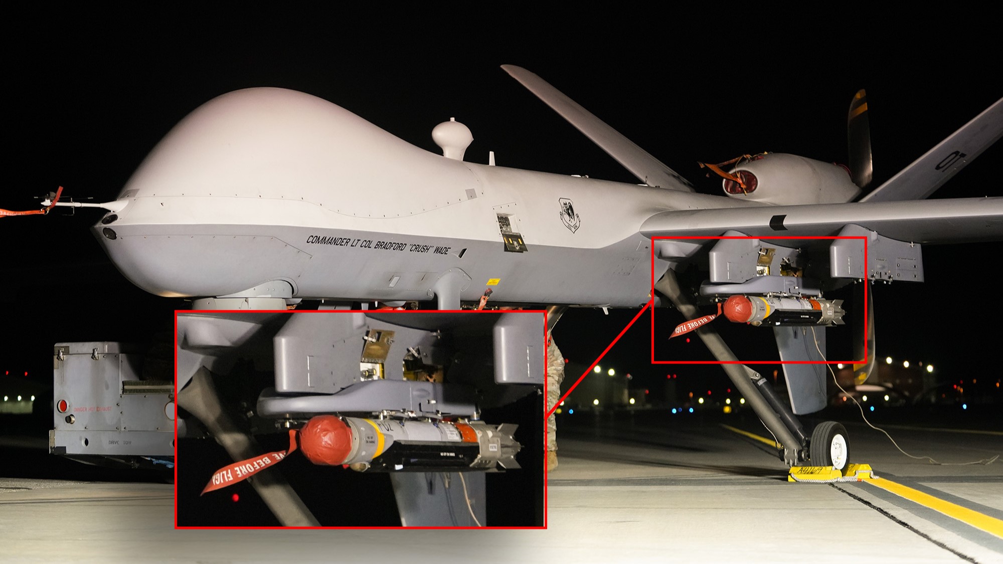 MQ-9 Reaper Tests GBU-39 Small Diameter Bomb on New Dual-Carriage System