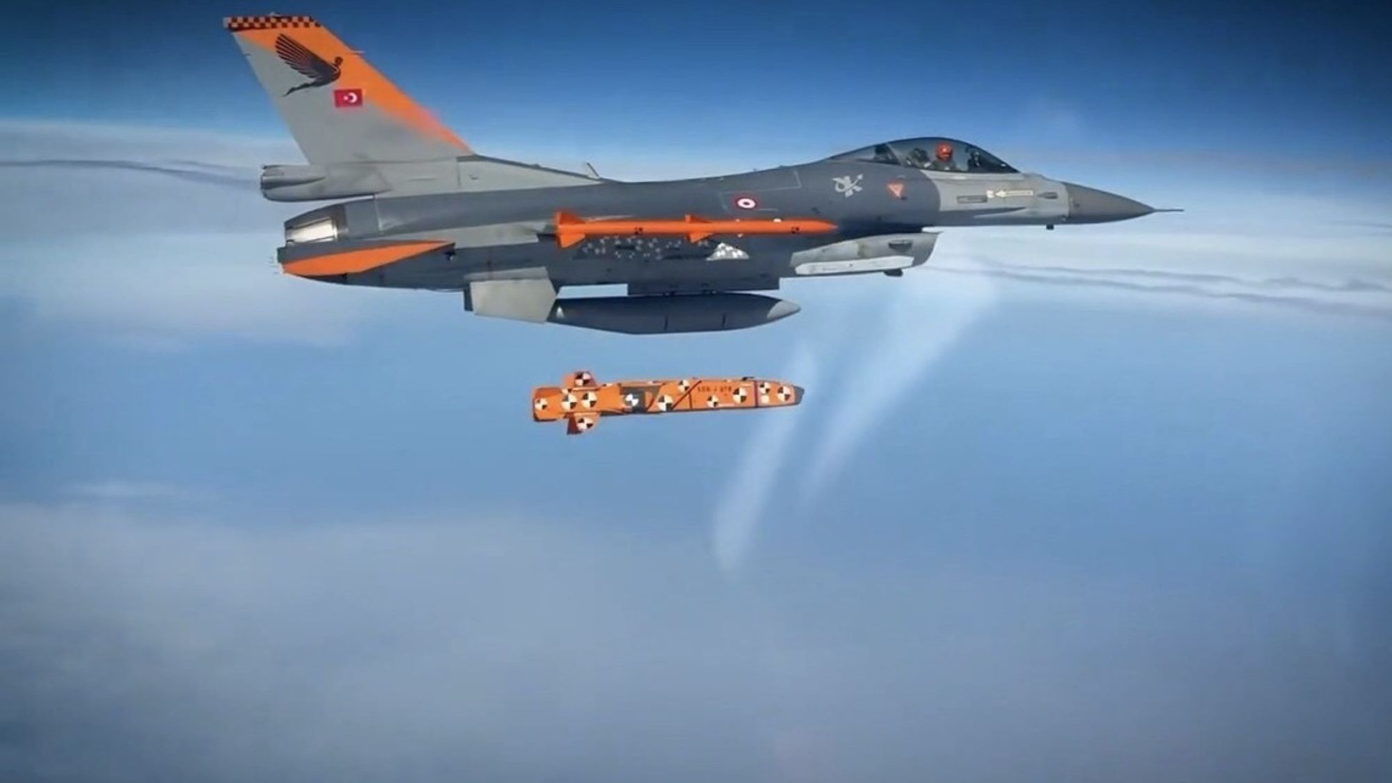 Turkey Fires SOM-J Cruise Missile from F-16 For the First Time