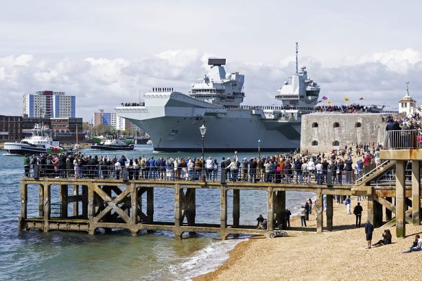 HMS Prince of Wales Start CSG25