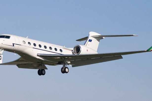 G650ER Delivered Italian Air Force