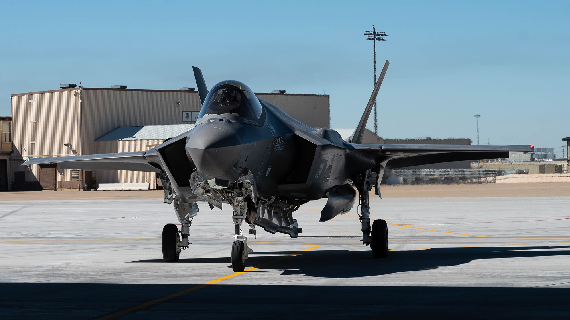 ‘Franken-Lightning,’ Rebuilt From Two Damaged F-35s, Is Now Fully Operational