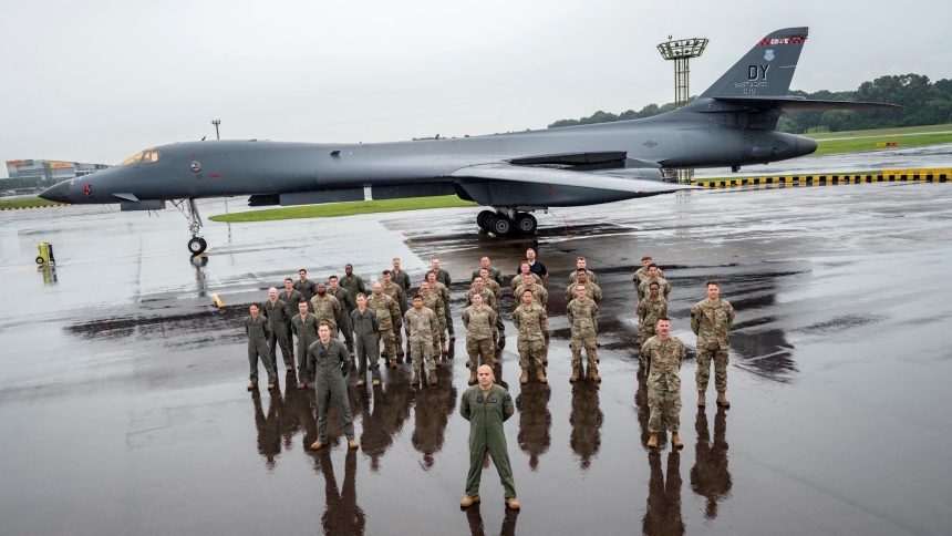 B-1B Lancer WSO Logs 5000 Hours