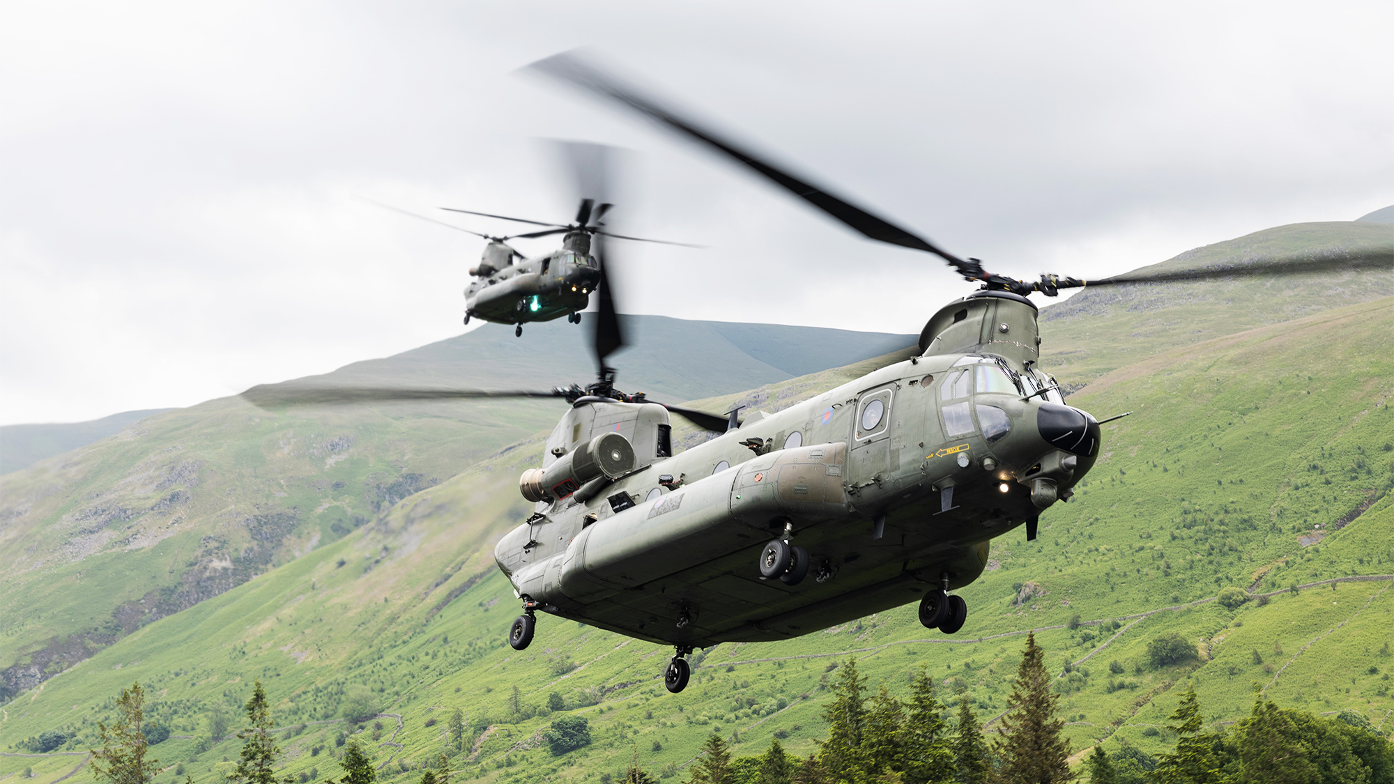 First RAF H-47ER Chinooks In Production