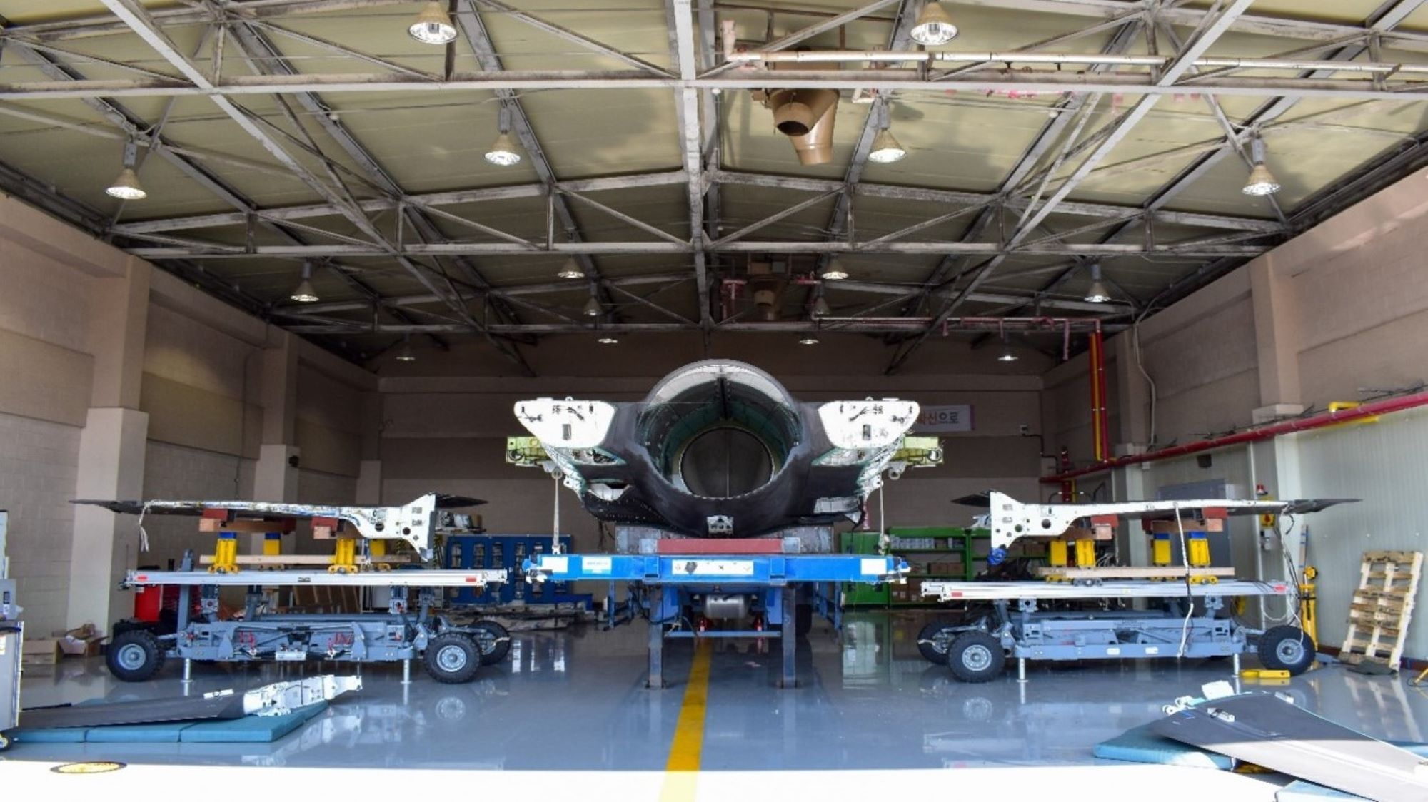 ROKAF Salvages Damaged F-35A as Training Platform with First-Ever Wing Removal