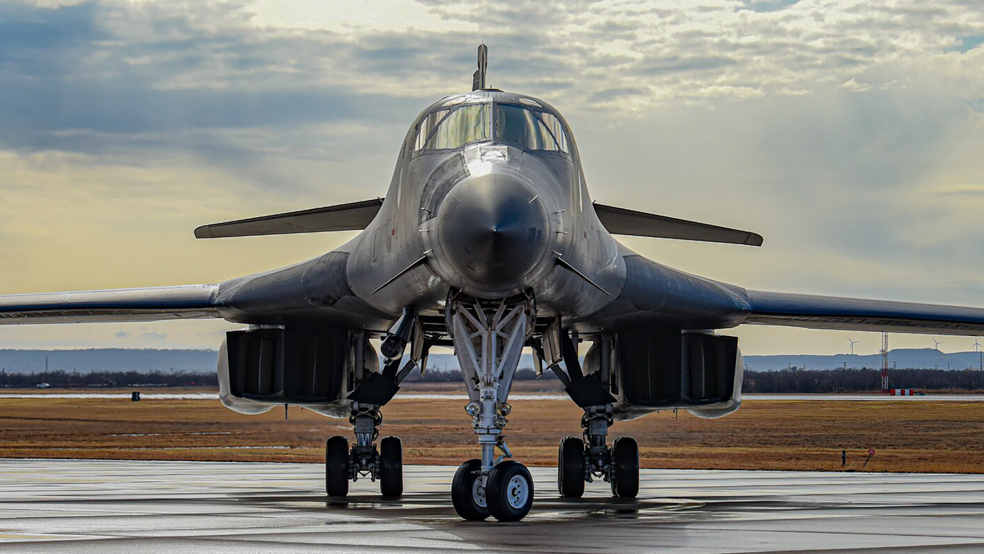 U.S. Air Force Celebrates Four Decades of B-1B Lancer Bomber At Dyess AFB