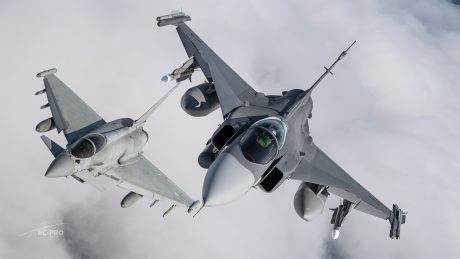 Stunning Air-to-Air Shots Capture NATO Baltic Air Policing Jets During Exceptionally Busy Deployment