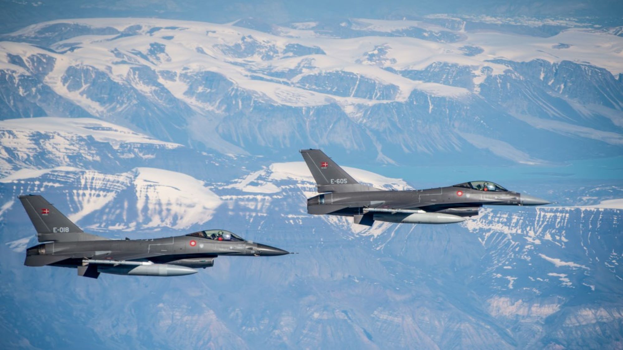 Denmark Deploys F-16s to Greenland