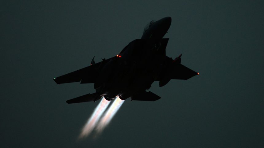 F-15 near miss