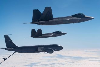 F-22 F-35 Mobilized Middle East
