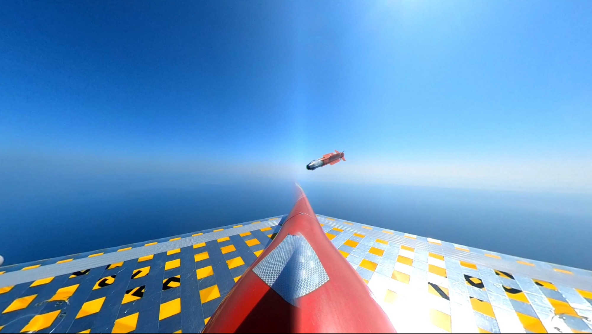 First Test Fire of the MICA NG Air-to-Air Missile