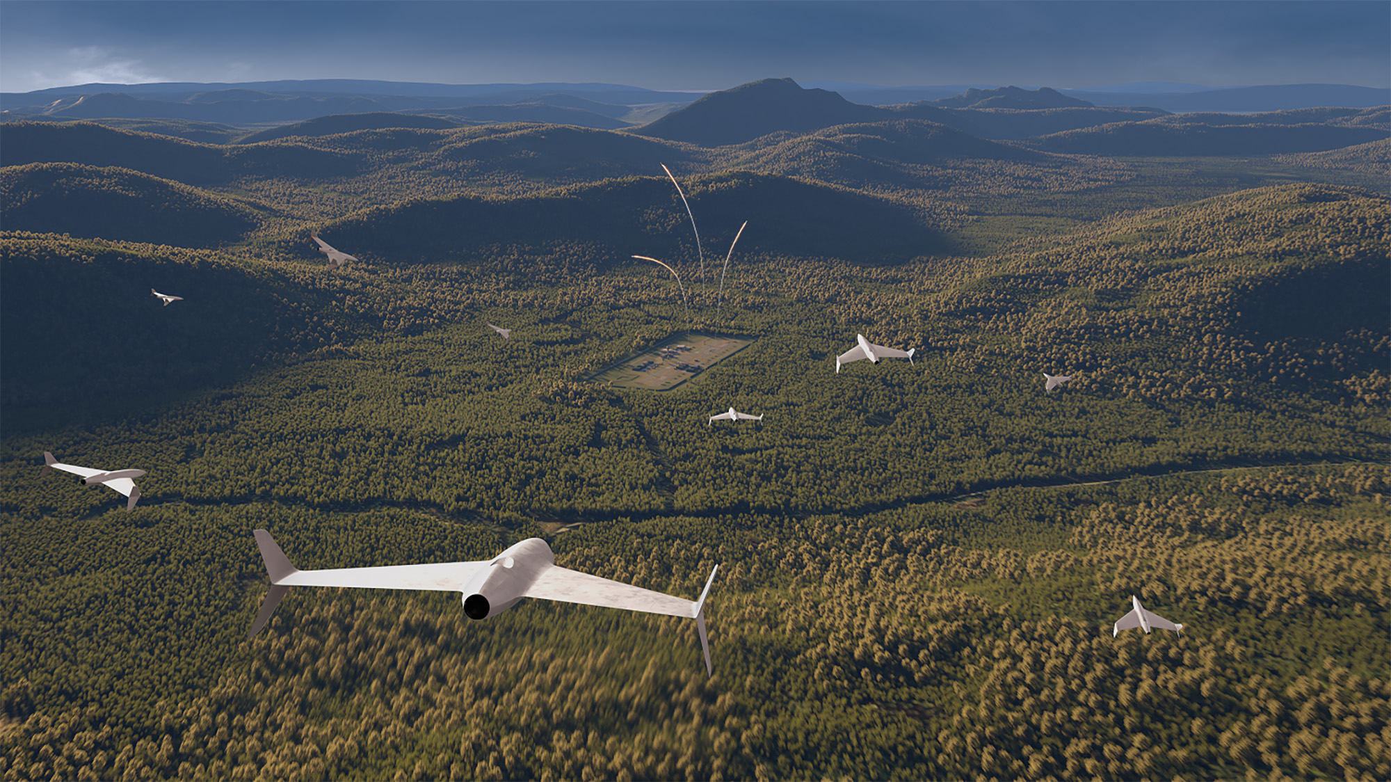 MBDA Reveals ‘One Way Effector’ Long Range Strike Drone