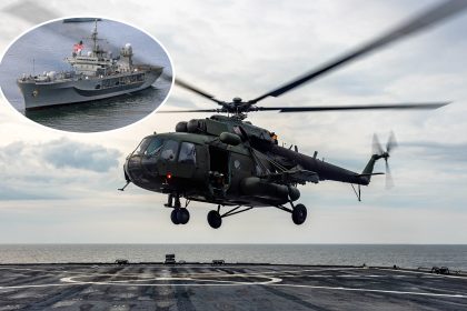 Polish Mi-17 USS Mount Whitney
