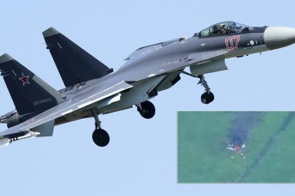 Su-35S shot down