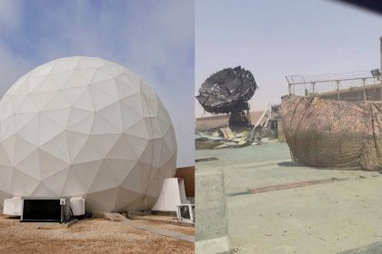 Iran Destroys US SATCOM Antenna