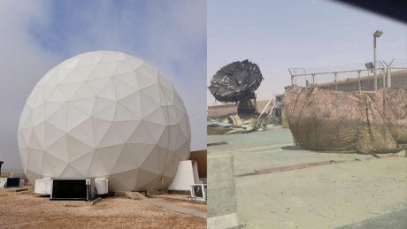 Iranian Attack Destroyed U.S. Satellite Communications Dish at Al Udeid Air Base