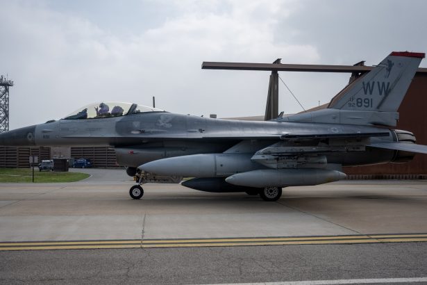 F-16 Block 50 Misawa to Osan