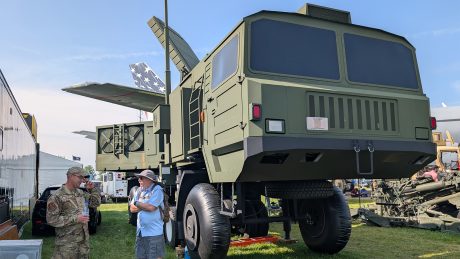 Wisconsin ANG Shows Off Towable HQ-16 SAM Replica at EAA AirVenture Oshkosh