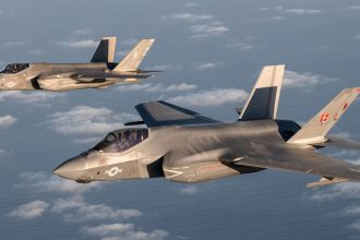 F-35C Shoots Down Iranian Drone