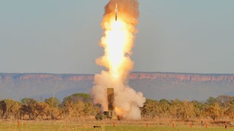Australia Hosts First Live Fire of SM-6 at Target Ship Outside the U.S.