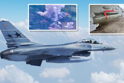 Thai F-16 Strike Cambodia