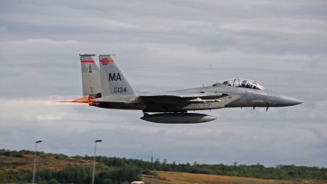 F-15D Backseater Accidentally Ejects After Landing