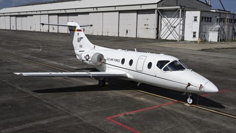 451st Flying Training Squadron Celebrates T-1A Jayhawk, Final Assigned Jet Retires