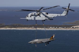 F-35B BF-01 Lift