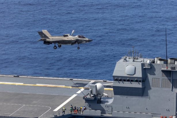 RAF USMC F-35B JS Kaga